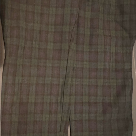 Gap Black Watch Plaid Pants, size 14. - Picture 7 of 7